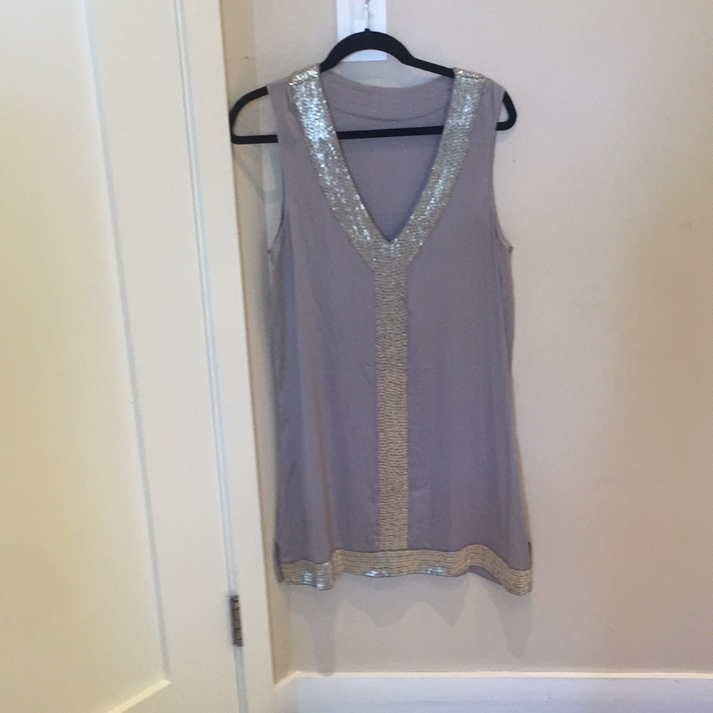 Silk mini dress